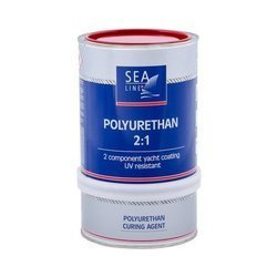 SEA-LINE FARBA POLIURETANOWA 2K CZERWONA 5656 750ml