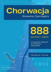 CHORWACJA 888 - PRZEWODNIK ŻEGLARSKI PO ADRIATYKU 2022/2023