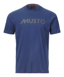 KOSZULKA  MĘSKA MUSTO LOGO T-SHIRT 82451 553