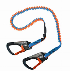 LINA BEZPIECZEŃSTWA SPINLOCK SAFETY LINE 2 KARABIŃCZYKI DW-STR/02E/C