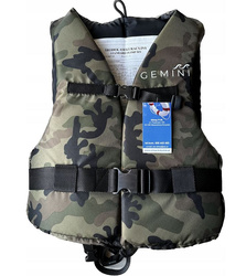 KAMIZELKA WĘDKARSKA ASEKURACYJNA GEMINI STANDARD  S/30-40 kg