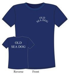 T-SHIRT ŻEGLARSKI "OLD SEA DOG" 6375 