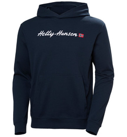 BLUZA Z KAPTUREM  HELLY HANSEN CORE GRAPHIC SWEAT HOODIE 53924 596