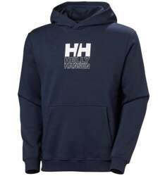 BLUZA MĘSKA HELLY HANSEN COTTON FLEECE GRAPHIC HOODIE 54158 597