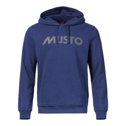 BLUZA Z KAPTUREM MUSTO LOGO HOODIE 82446 NAVY