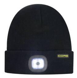 CZAPKA TYPU BEANIE Z LATARKĄ 6301