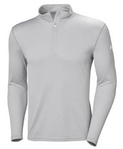 KOSZULKA TERMOAKTYWNA HELLY HANSEN TECH 1/2 ZIP 48365 930 JASNOSZARA